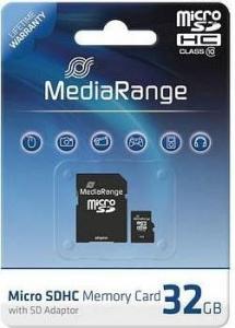Karta MediaRange MicroSDHC 32 GB Class 10 UHS-I  (MR959) 2