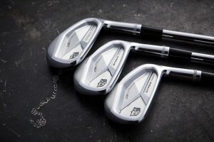 Wilson morele Model CB zestaw ironów golf (stal. shaft) 5-P 12