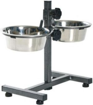 Yarro International STOJAK REGAŁ Z MISKAMI 0.6l 16cm 2
