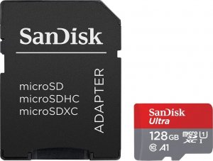 Karta SanDisk Ultra MicroSDXC 128 GB Class 10 UHS-I/U1 A1 (SDSQUAB-128G-GN6MA ) 3