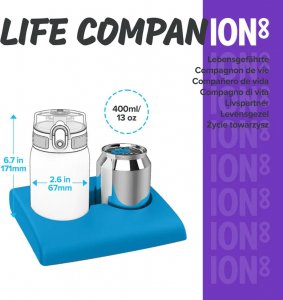 ion8 Butelka bidon na wodę dla dzieci ION8 I8RF350PGPANDA 350 ml panda 5