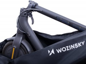 Wozinsky Wodoodporny pokrowiec na hulajnogę Wozinsky WSB5BK czarna Uniwersalny 6