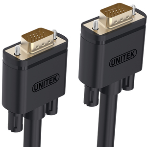Kabel Unitek D-Sub (VGA) - D-Sub (VGA) 1.5m czarny (Y-C503G) 2