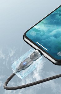 Kabel USB Karizo USB-A - USB-C + microUSB + Lightning 3 m Czarny (U76GK52I) 10