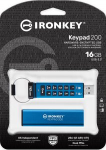 Pendrive Kingston IronKey Keypad 200, 16 GB  (IKKP200/16GB) 6