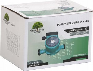 Omnigena Pompa obiegowa c.o - OMIS 25-40 180 230V (2szt.- śrubunków 1) OMNIGENAOMIS 25/4 POMPA OBIEGOWA DO C.O. 5