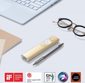 Logitech Spotlight Presentation Remote Złoty (910-004862) 10