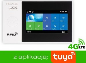 Huxgo Bezprzewodowy alarm 4G LTE GSM + WiFi - HXA007 R3 + syrena 105 dB 2