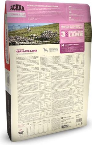Acana GRASS FED LAMB APPLE 11.4kg 2