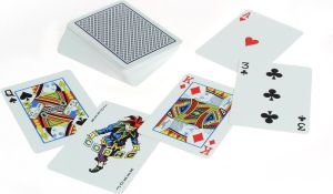 Cartamundi Karty Poker niebieskie (586880) 2