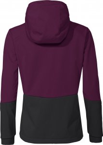 Vaude Kurtka damska softshell Tremalzo - fioletowo-czarna 36 7