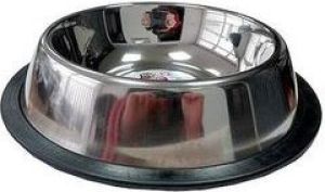 LUPI PETS MISKA METALOWA NA GUMIE 0,45L 3