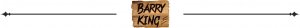 Barry King Łopatka do kuwety, różowa, 27x9x3,5cm 3