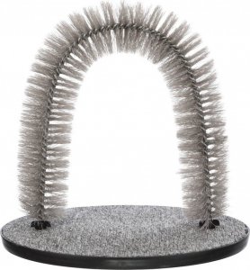 Trixie Szczotka dla kotów Fur Care Arch, 36 x 33cm, szara 4