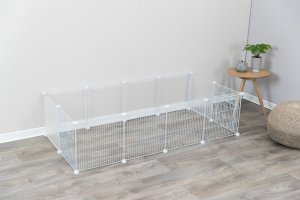 Trixie Wybieg domowy, dla kawii domowych/królików, biały, 140 x 35 x 70 cm 12