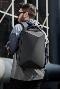 Plecak Mozos PM37 na laptopa antykradzieżowy USB 20-32L TSA 3