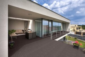 HDL Deska tarasowa ciemny brąz220x14,6 2m2 2