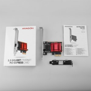 Karta sieciowa Axagon PCEE-G25 6