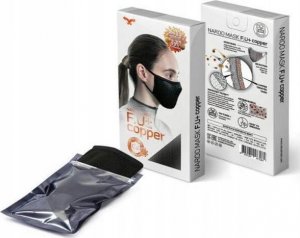 Maska antysmogowa Naroo NA MASK FU+ COPPER black - filtrująca L 5