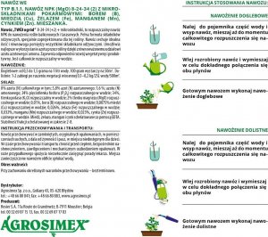 Twój Ogród Nawóz krystaliczny do kwiatów balkonowych, tarasowych 100g 2