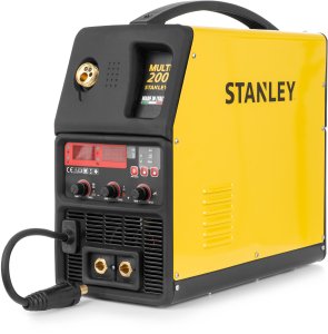Stanley Inwerterowa spawarka multi mma, mig/mag, tig 200 a + przyłbica lcd e-protection 2000 e 2
