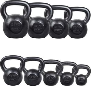 Kettlebell HMS KZG04 żeliwny 4 kg 3