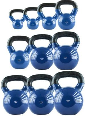 Kettlebell HMS KNV32 gumowany 32 kg 3
