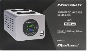 Qoltec QOLTEC 50727 Automatyczny stabilizator napięcia AVR 10000VA 9