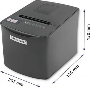 Qoltec Drukarka paragonowa | bonowa | termiczna | USB 10