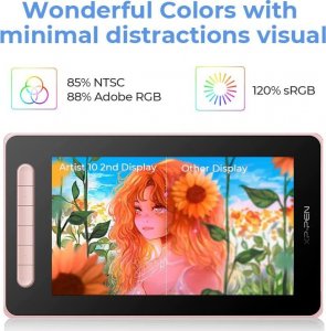 Tablet graficzny XP-Pen Tablet Graficzny Artist 10 2nd Pink 4