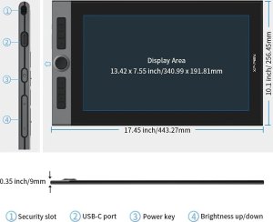 Tablet graficzny XP-Pen Tablet Graficzny Artist Pro 16 3
