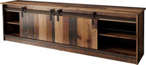 Cama Meble Szafka RTV GRANERO 200x56,7x35 old wood 2