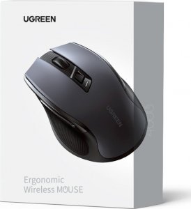 Mysz Ugreen optyczna mysz bezprzewodowa USB 2.4GHz 4000 DPI czarny (MU006) 17