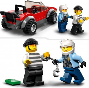 LEGO City Motocykl policyjny – pościg za samochodem (60392) 5