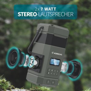 Radio Albrecht DR 114 DAB+ Outdoor Campingradio 2