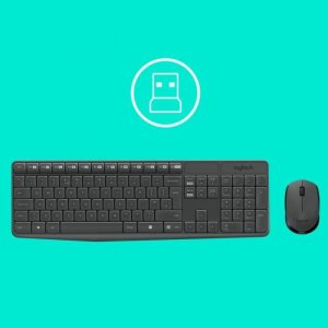 Klawiatura + mysz Logitech MK235 4