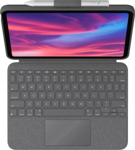 Logitech Etui z odłączaną klawiaturą Combo Touch do iPada (10. generacji i A16) Szare 2