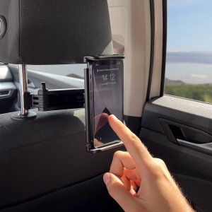 Wozinsky Uchwyt Wozinsky na zagłówek na tablet lub telefon WTHBK3 (Czarny) uniwersalny 6