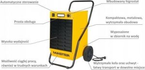 Master MASTER OSUSZACZ POWIETRZA DH62 52 L / 24h 27