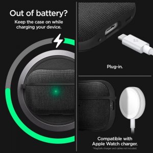 Spigen Spigen Urban Fit - Etui do Apple Airpods Pro 1 / 2 (Czarny) 13