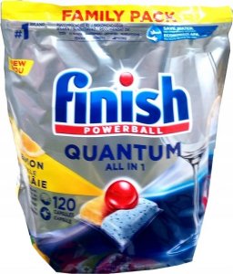 Finish Tabletki do zmywarki Quantum Lemon 120 szt. 2