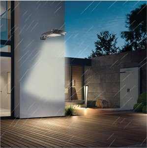 Maclean Solarna lampa uliczna LED z czujnikiem ruchu i pilotem IP54, 4W, 400lm, 6500K, Li-ion 1200 mAh, 3 tryby pracy MCE446 8