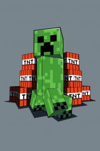 Jerry Fabrics Koc dziecięcy polarowy Minecraft 100x150 kocyk 2