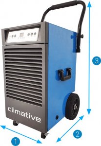 CLIMATIVE Osuszacz powietrza budowlany Climative DH-50 PRO 14