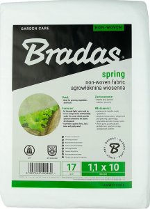 Bradas Agrowłóknina 17 wiosenna biała, 1,1 x 10m 3