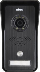 Eura Wideodomofon VDP-42A3 GAMMA Plus, TUYA, Biały, Wifi, 2 wejścia, czytnik 3