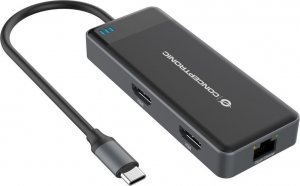 Stacja/replikator Conceptronic DONN14G USB-C 2