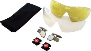 Lazer Okulary magneto biało-czarne r. Uniwersalny (LZR-OKL-MAG-GLWH) 2