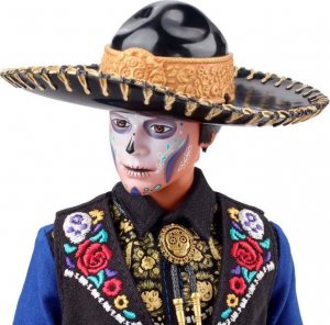 Lalka Barbie Barbie Lalka kolekcjonerska Barbie Signature Ken Dia De Muertos 2022 2