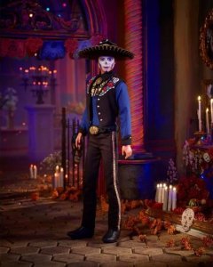 Lalka Barbie Barbie Lalka kolekcjonerska Barbie Signature Ken Dia De Muertos 2022 6